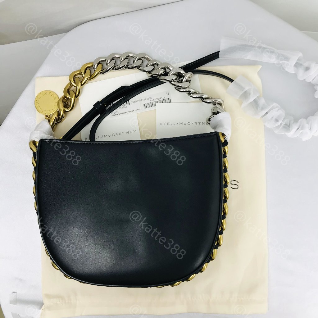 Brand New Stella Mccartney Frayme Small Shoulder Crossbody Bag